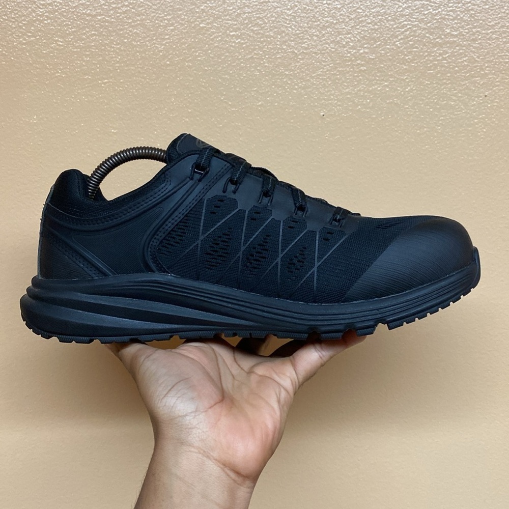 KEEN Utility Vista Energy Konnect Fit XT Steel Toe Work Sneakers “Triple Black” - Picture 11 of 17